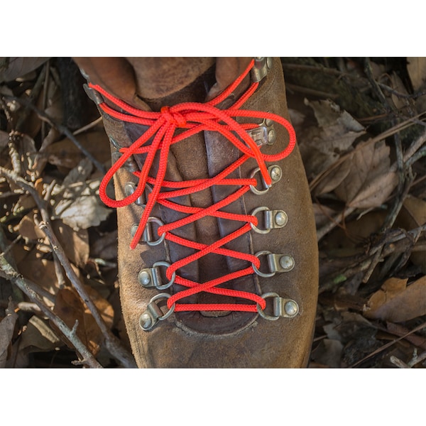 Aob Products Co Ust Paratinder Shoe Laces, Orange, Card UST-20-12422 - main